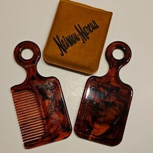 Neiman Marcus Comb and Mirror Set